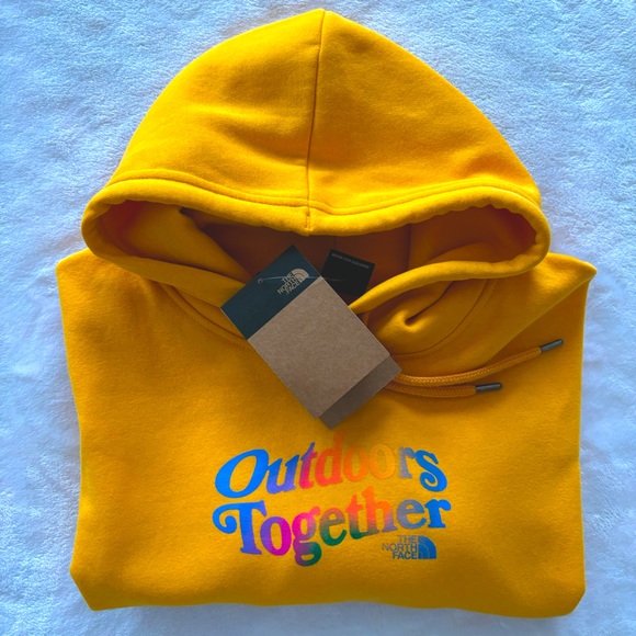 The North Face Pride Outdoors Together Hoodie--Sz L - Picture 12 of 15